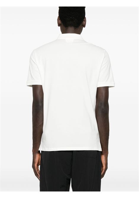 polo logo uomo bianca C.P. COMPANY | 18CMPL065A-005263W103